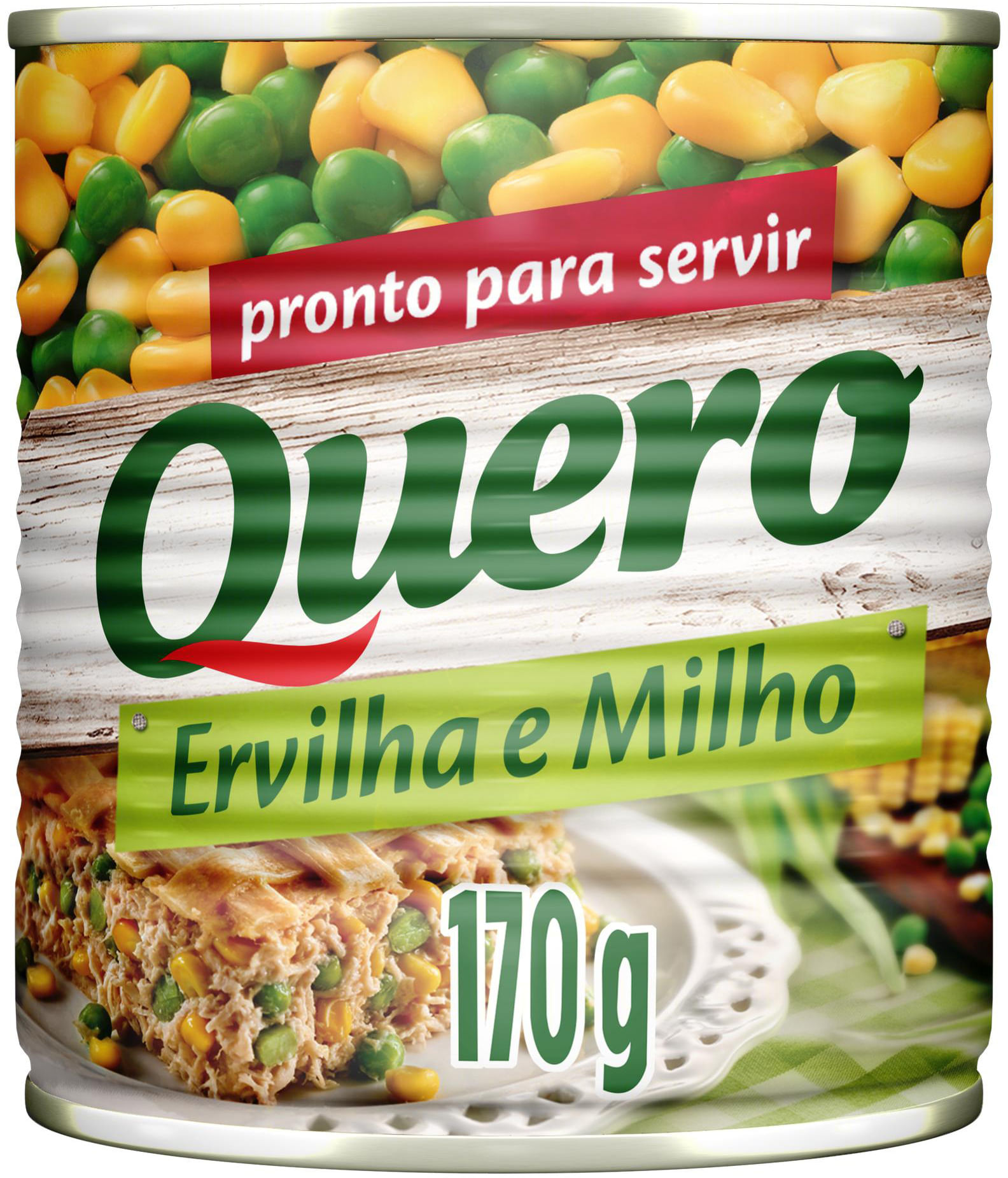 Dueto Quero Ervilha e Milho Lata 170g