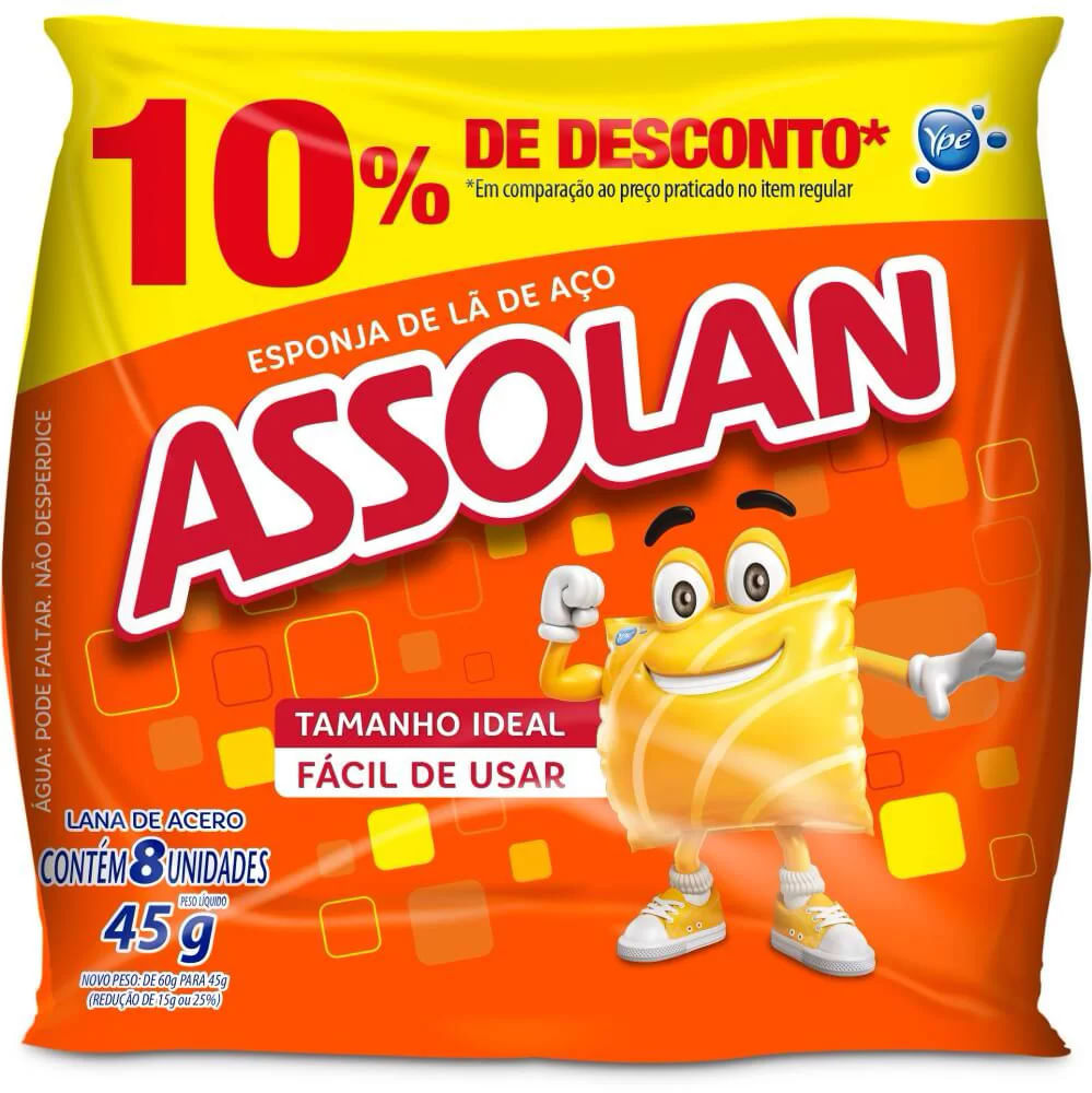 Lã de Aço Assolan 45g
