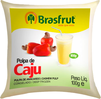 Polpa Congelada Brasfrut Caju 100ml