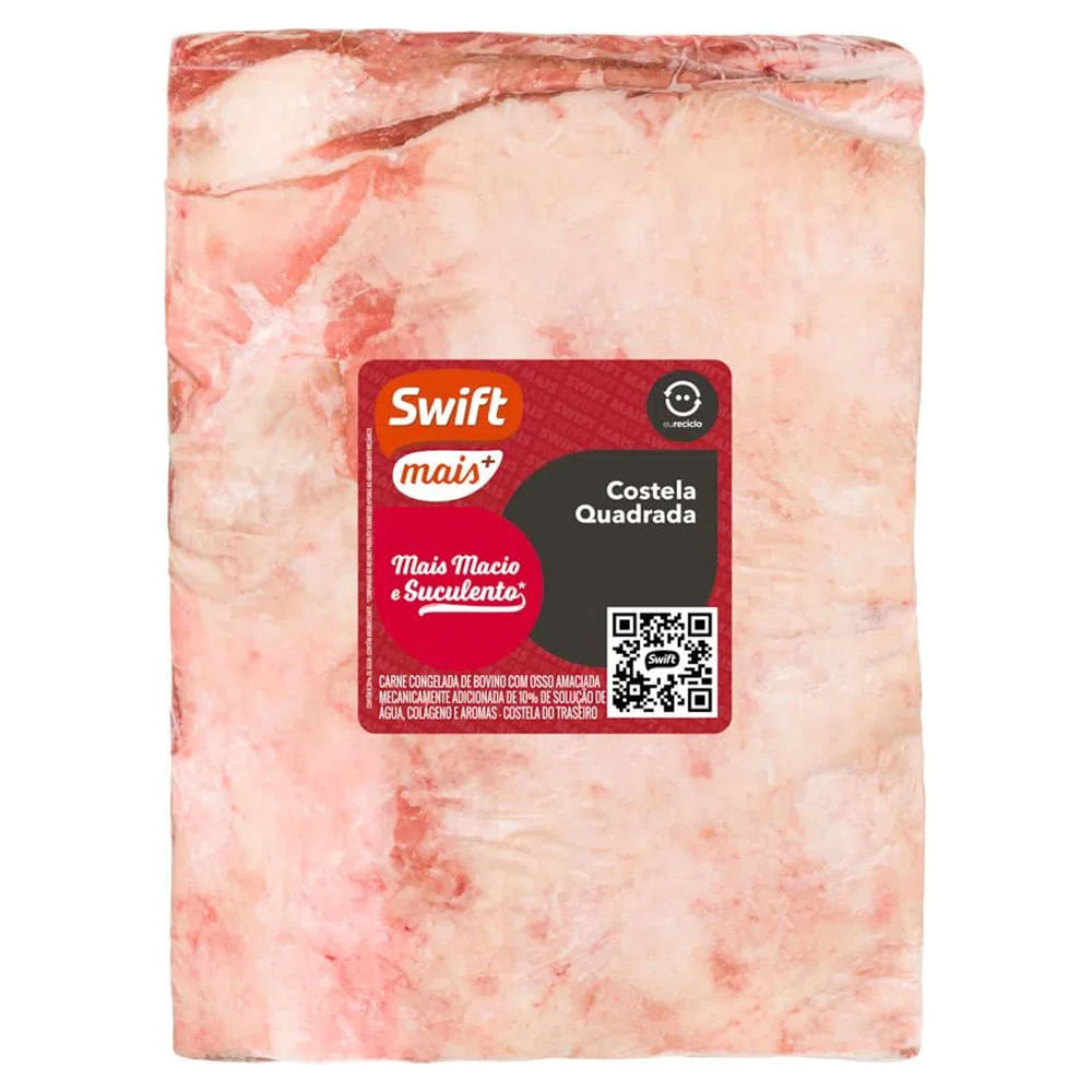 Costela Bovina Swift Quadrada Aprox 2,5kg