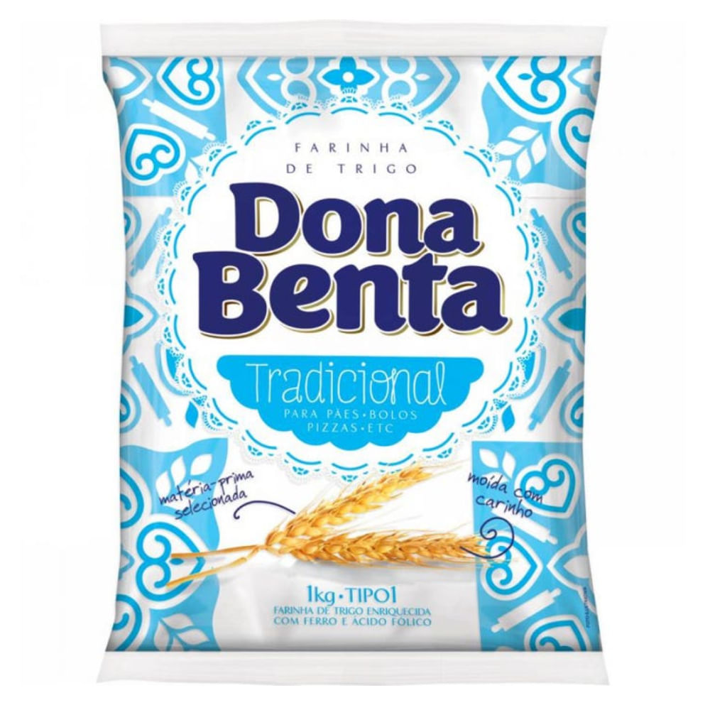 Farinha de Trigo Tradicional Dona Benta 1kg