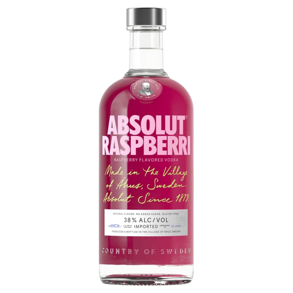 Vodka Sueca Absolut Raspberri 750ml