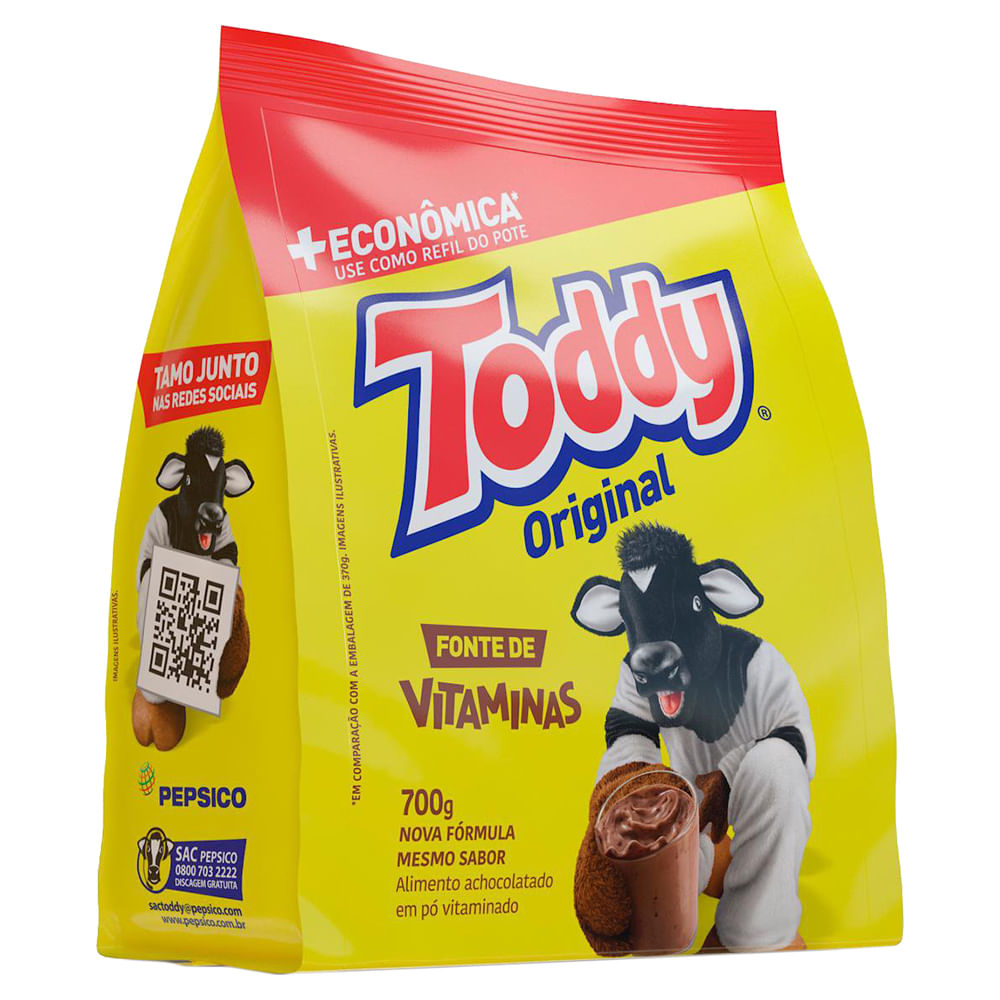 Achocolatado em Pó Toddy Original Pacote 700g