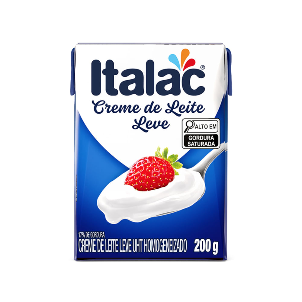 Creme de Leite Italac Leve 200g