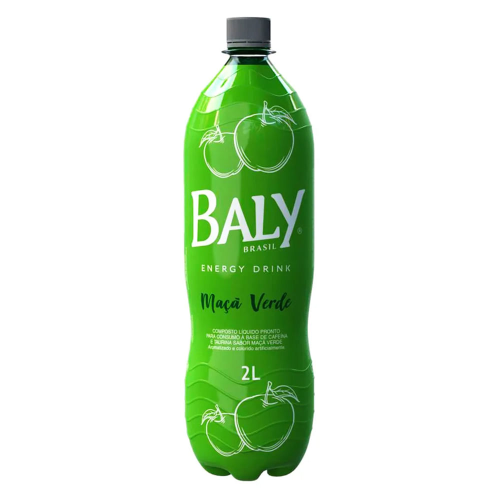 Energético Baly Maçã Verde Pet 2L