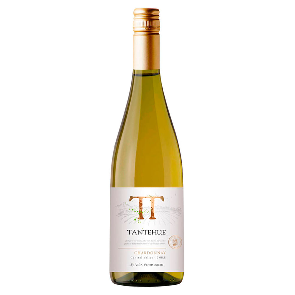Vinho Chileno Tantehue Chardonnay 750ml