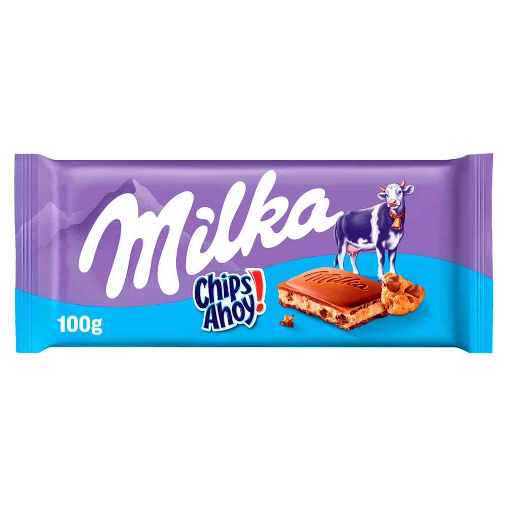 Chocolate em Barra Milka Chips Ahoy 100g