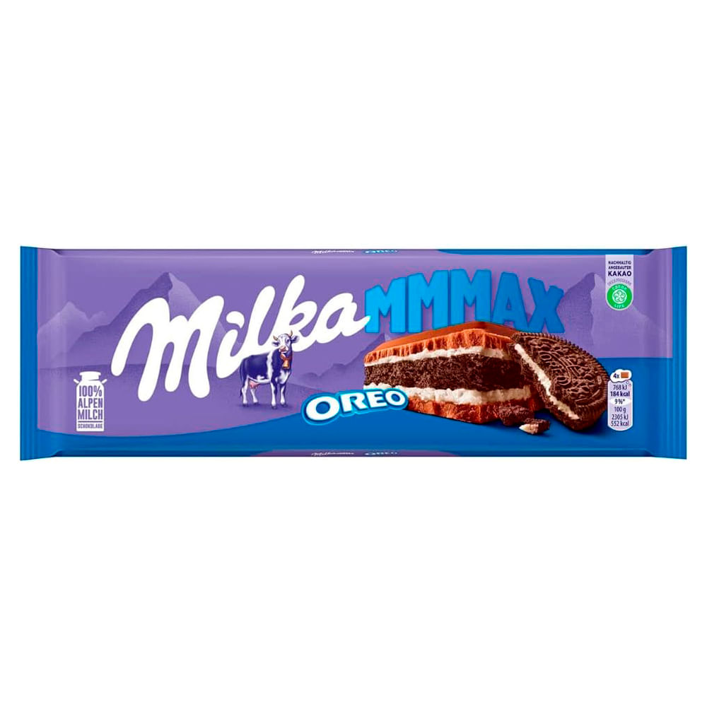 Chocolate em Barra Milka Oreo 300g
