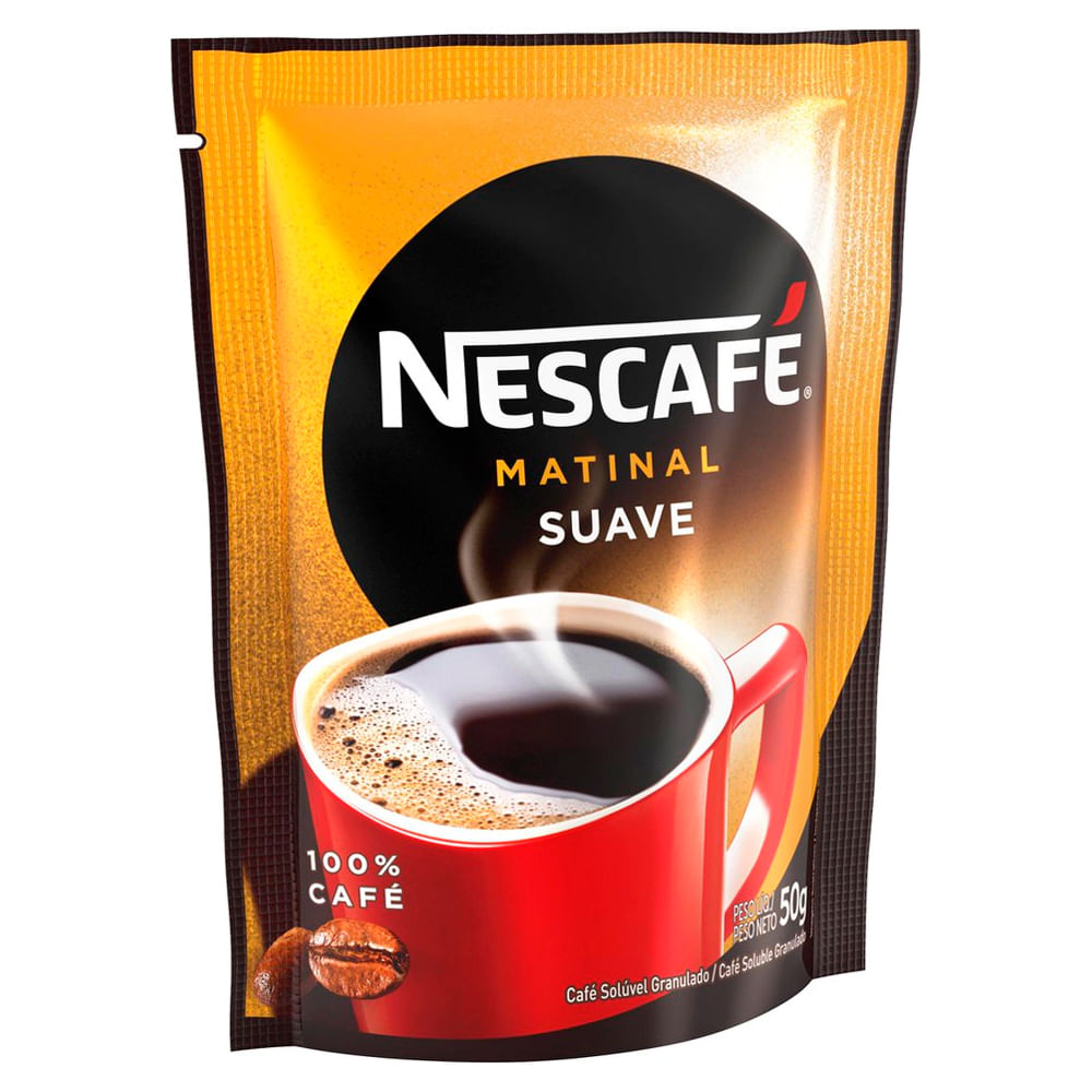 Café Solúvel Nescafé Matinal Suave Sachê 40g
