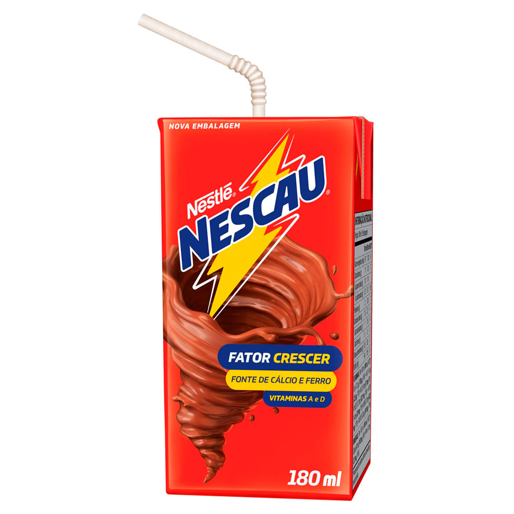 Achocolatado Líquido Nescau 180ml