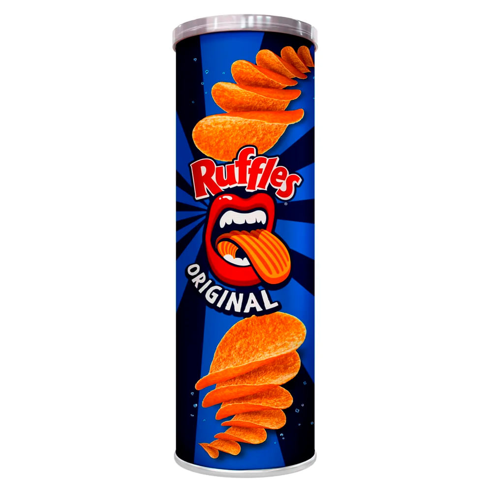 Batata Chips Ruffles Original Lata 100g