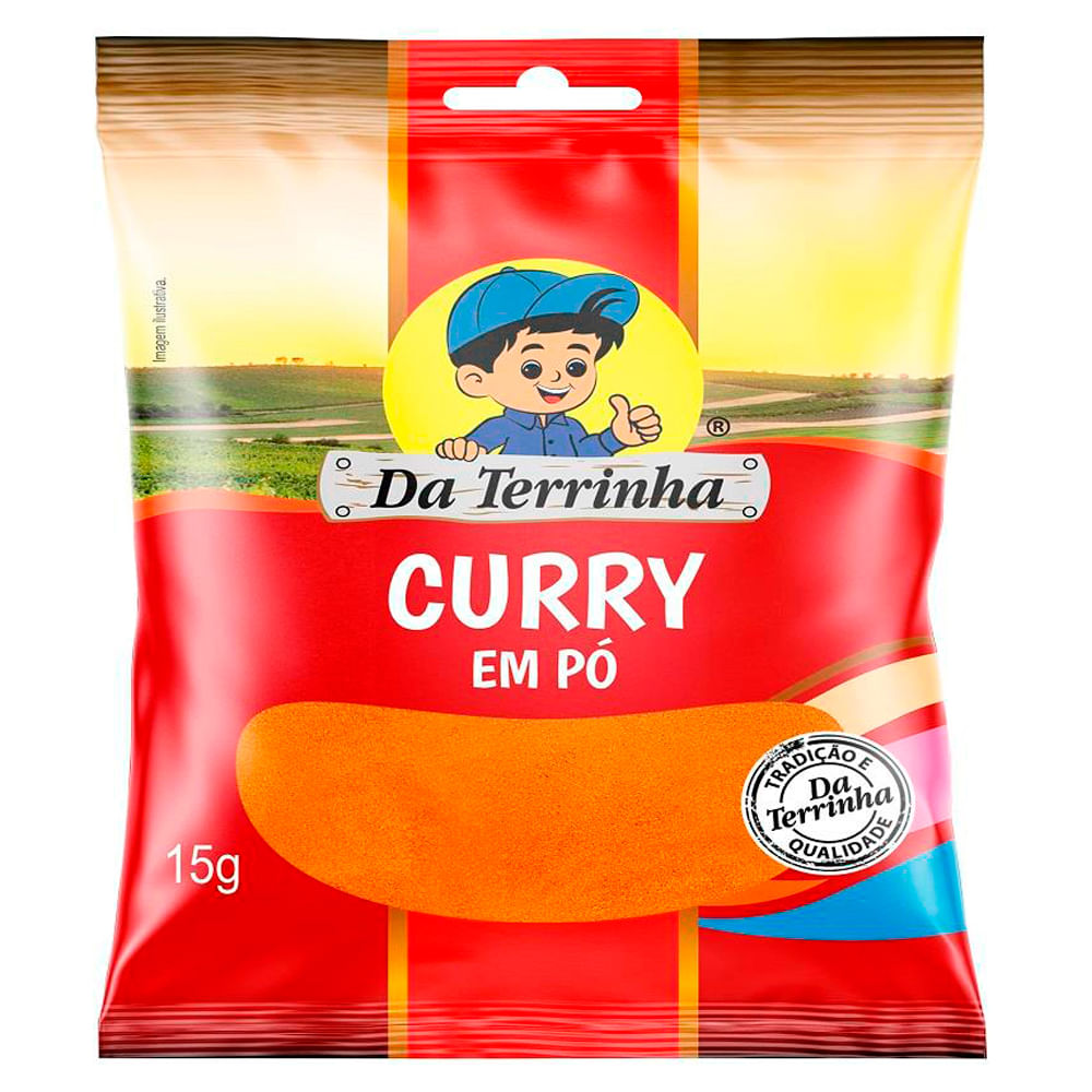 Curry Da Terrinha em Pó 15g