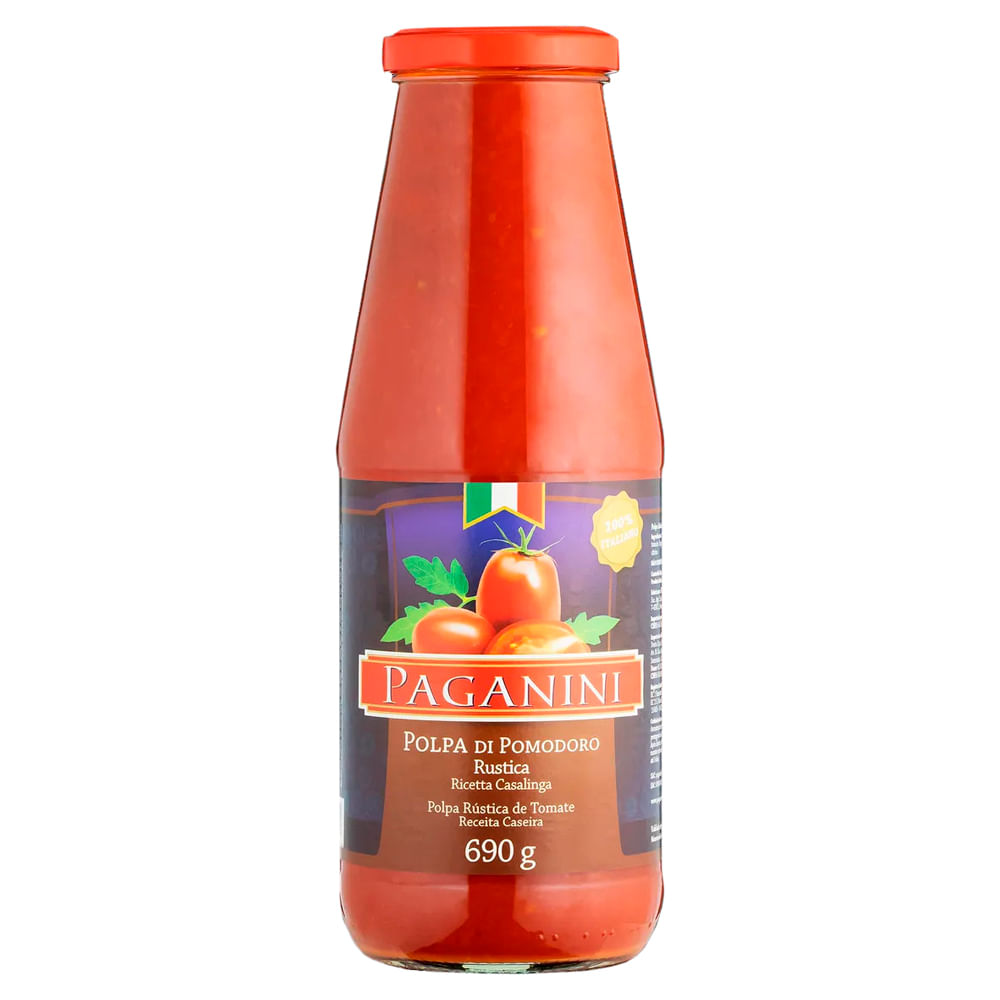 Polpa de Tomate Paganini Rústica 690g
