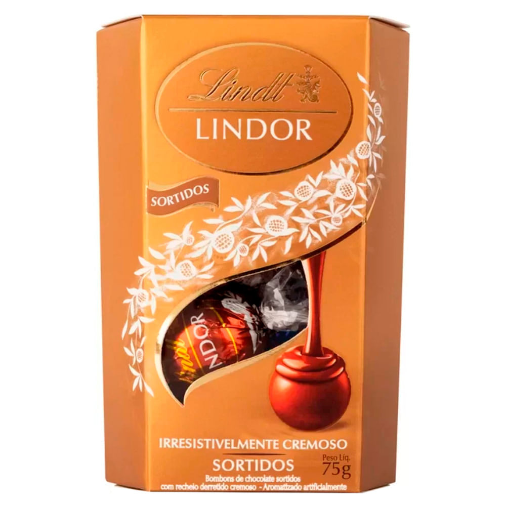 Bombom Lindt Sabores Sortidos 75g