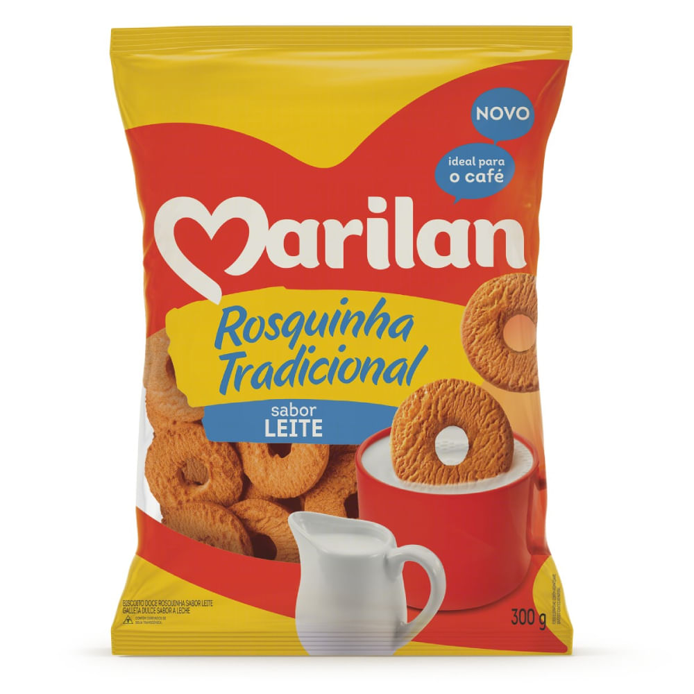 Biscoito Rosquinha Leite Marilan 300g