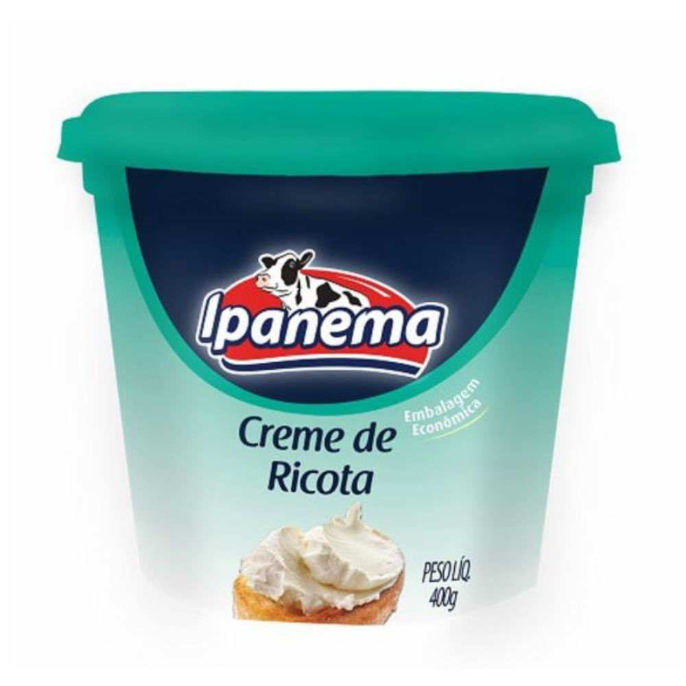 Creme de Ricota Ipanema 400g