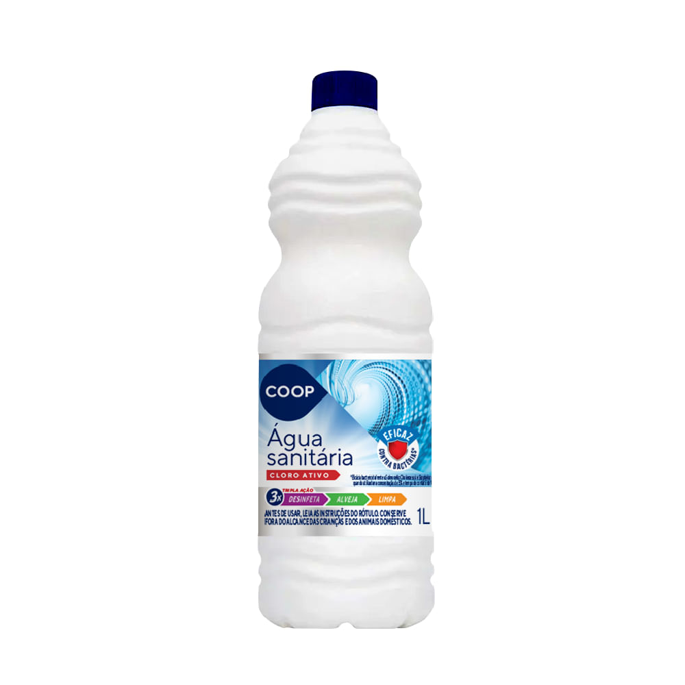 Água Sanitária Coop 1 Litro