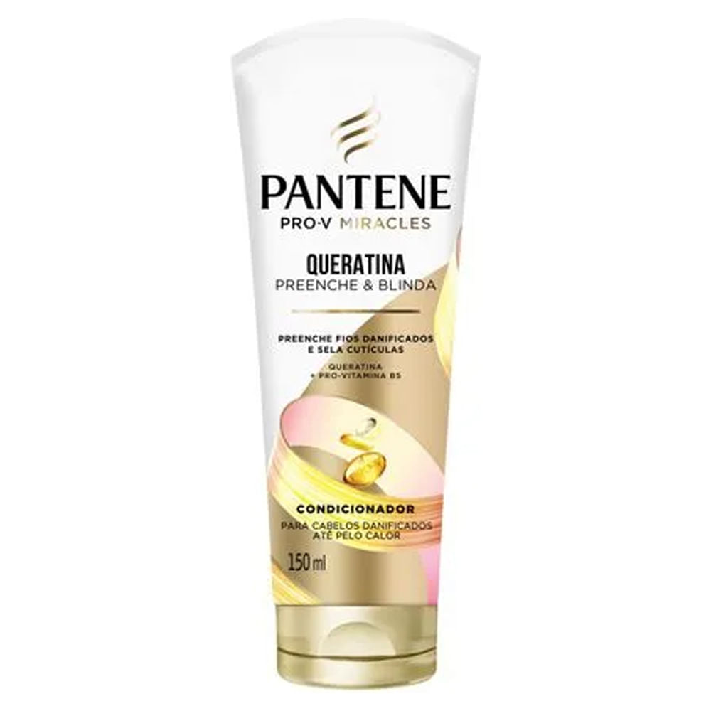 Condicionador Pantene Queratina Preenche e Blinda 150ml