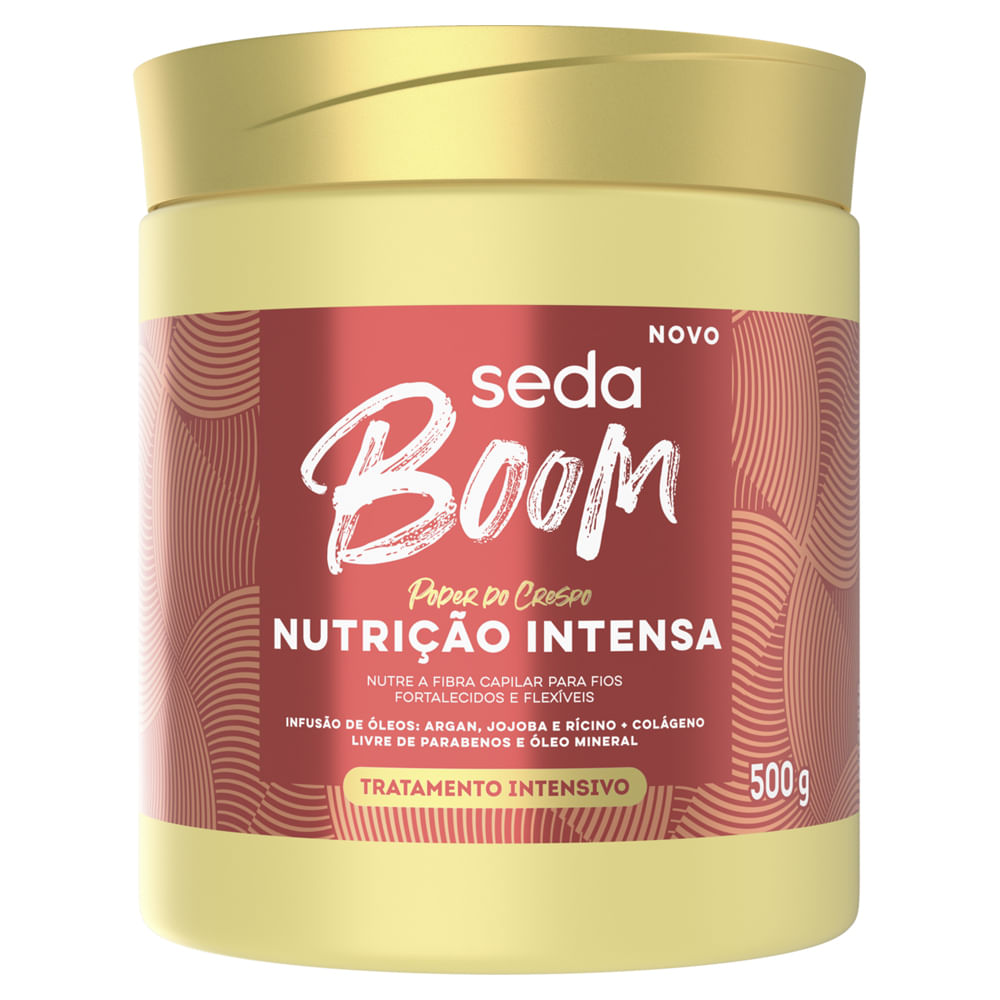 Creme para Tratamento Seda Boom Nutrição Intensa 500g