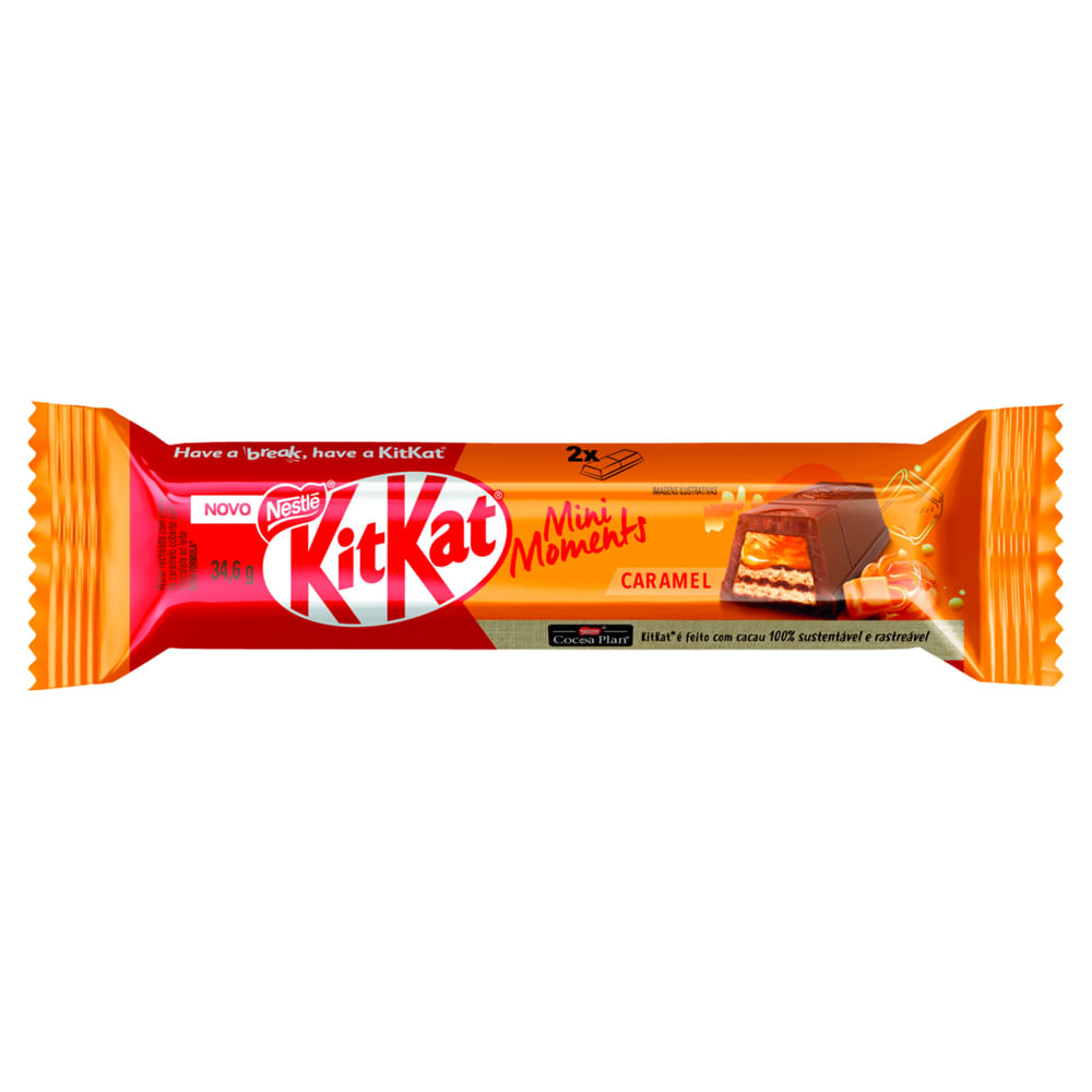 Chocolate Nestlé Kit Kat Mini Moments Caramel 34,6g