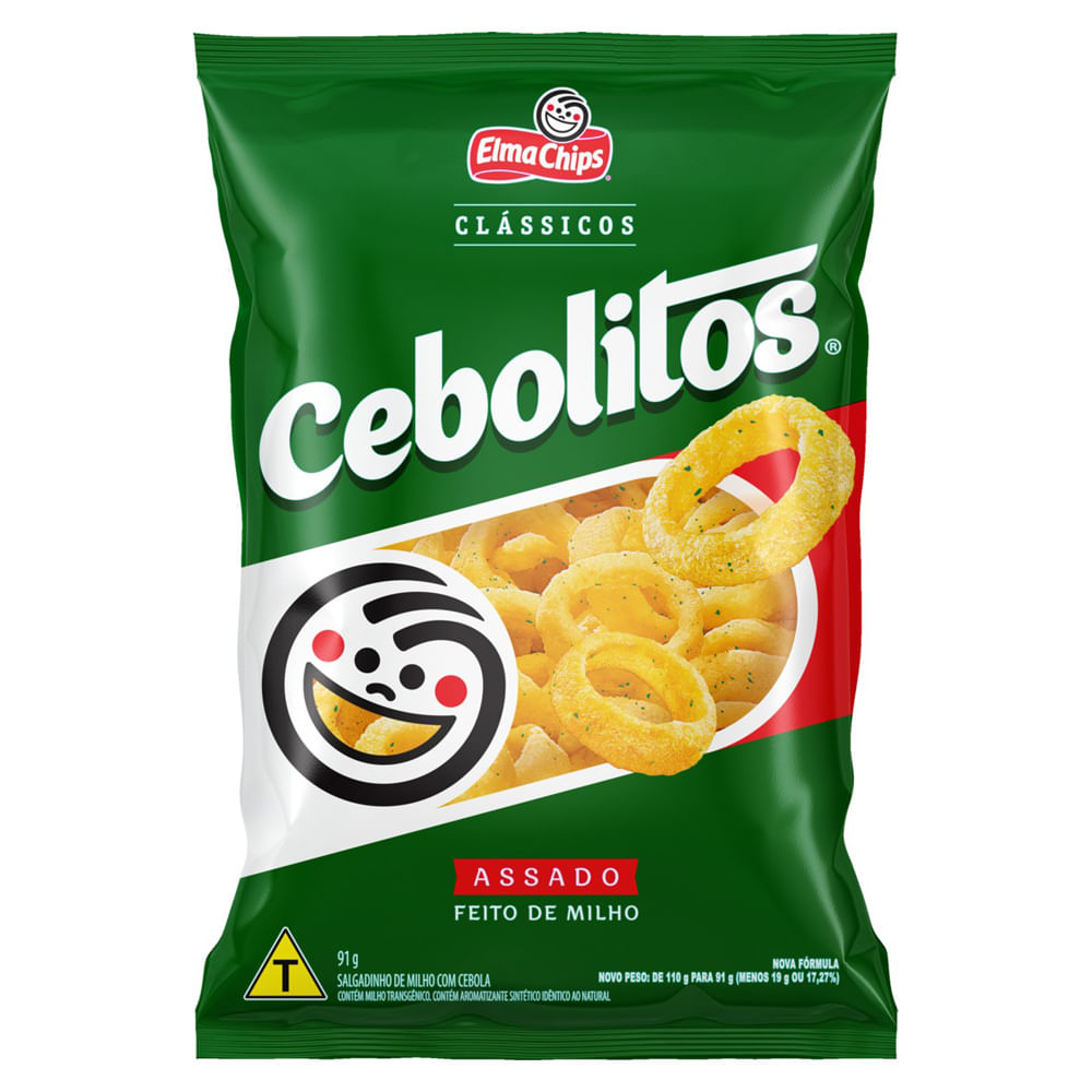 Salgadinho Cebolitos 91g
