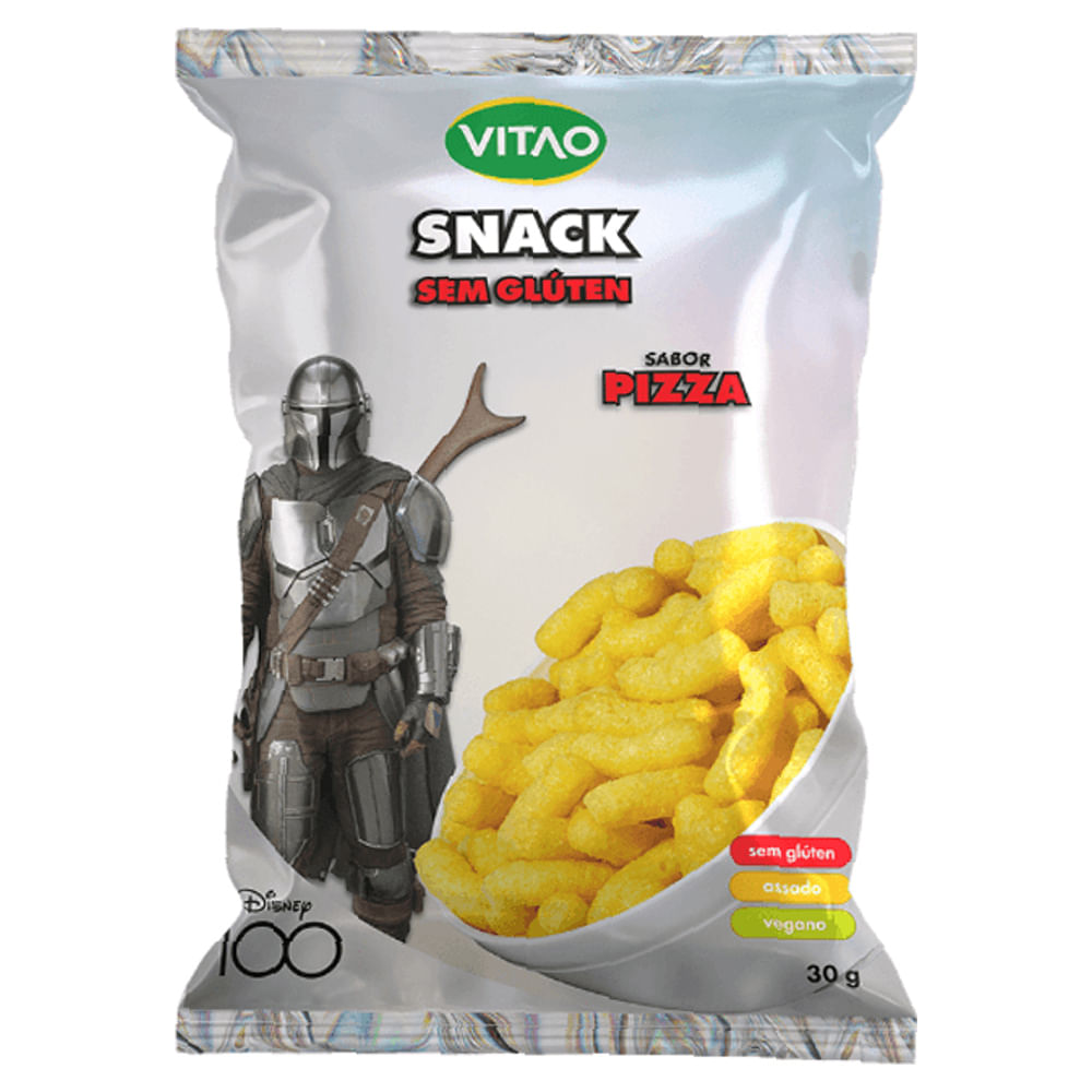 Snack Vitao Star Wars Sem Glúten Pizza 30g