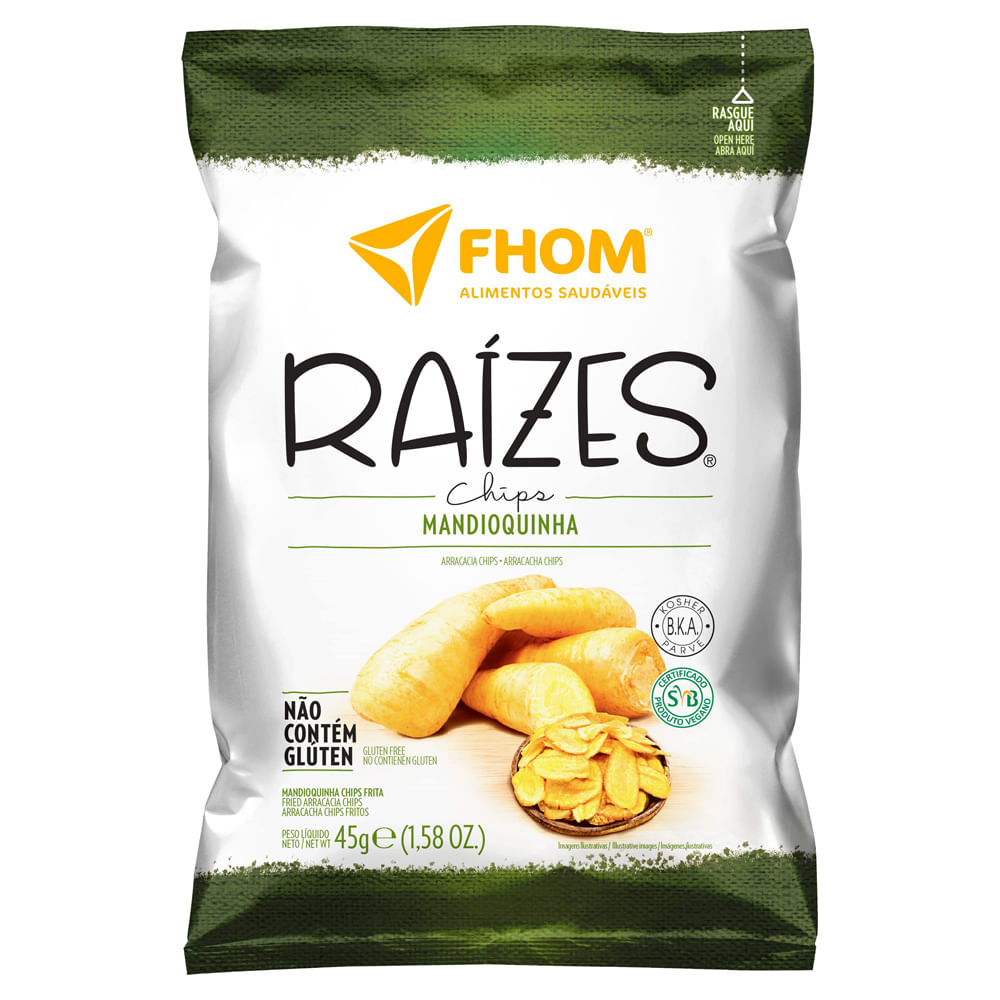 Chips de Mandioquinha Fhom 45g