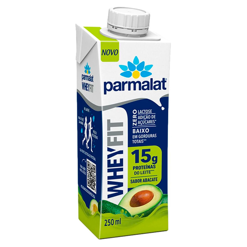 Bebida Láctea Parmalat Wheyfit Zero Lactose Abacate 250ml