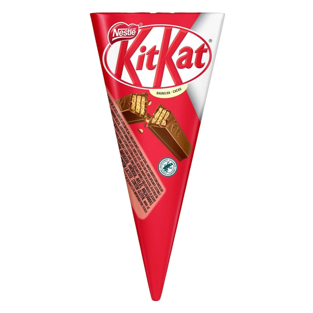 Sorvete Nestlé Kit Kat Cone 68g