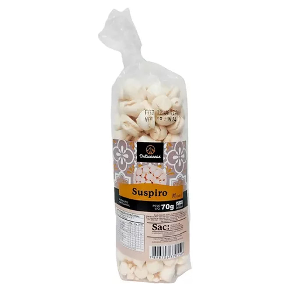 Suspiro Delicássis Mini 70g