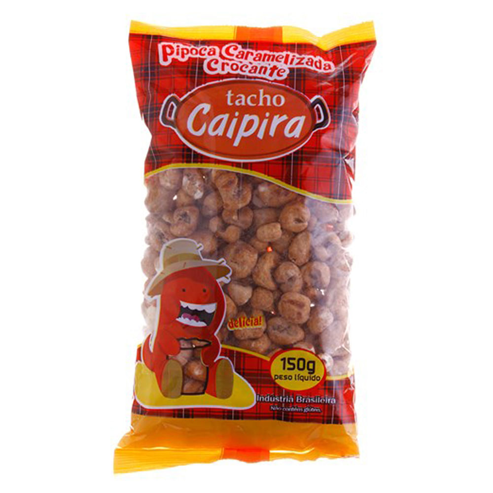 Pipoca Pronta Tacho Caipira Caramelizada 150g