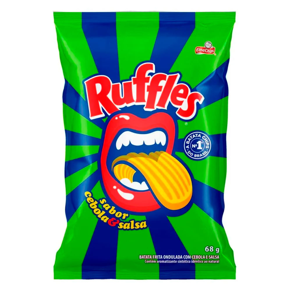 Batata Chips Ruffles Cebola e Salsa 68g