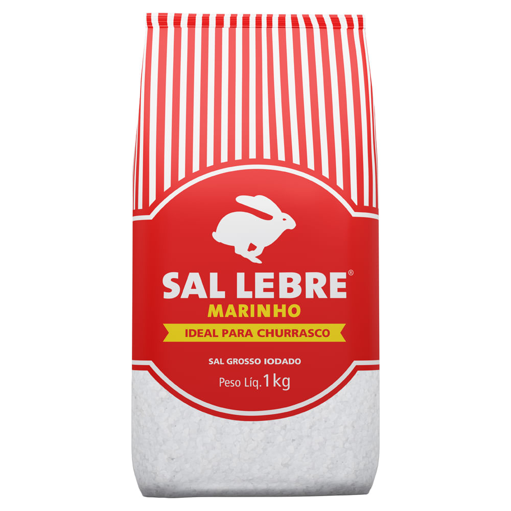 Sal Grosso Lebre para Churrasco 1kg
