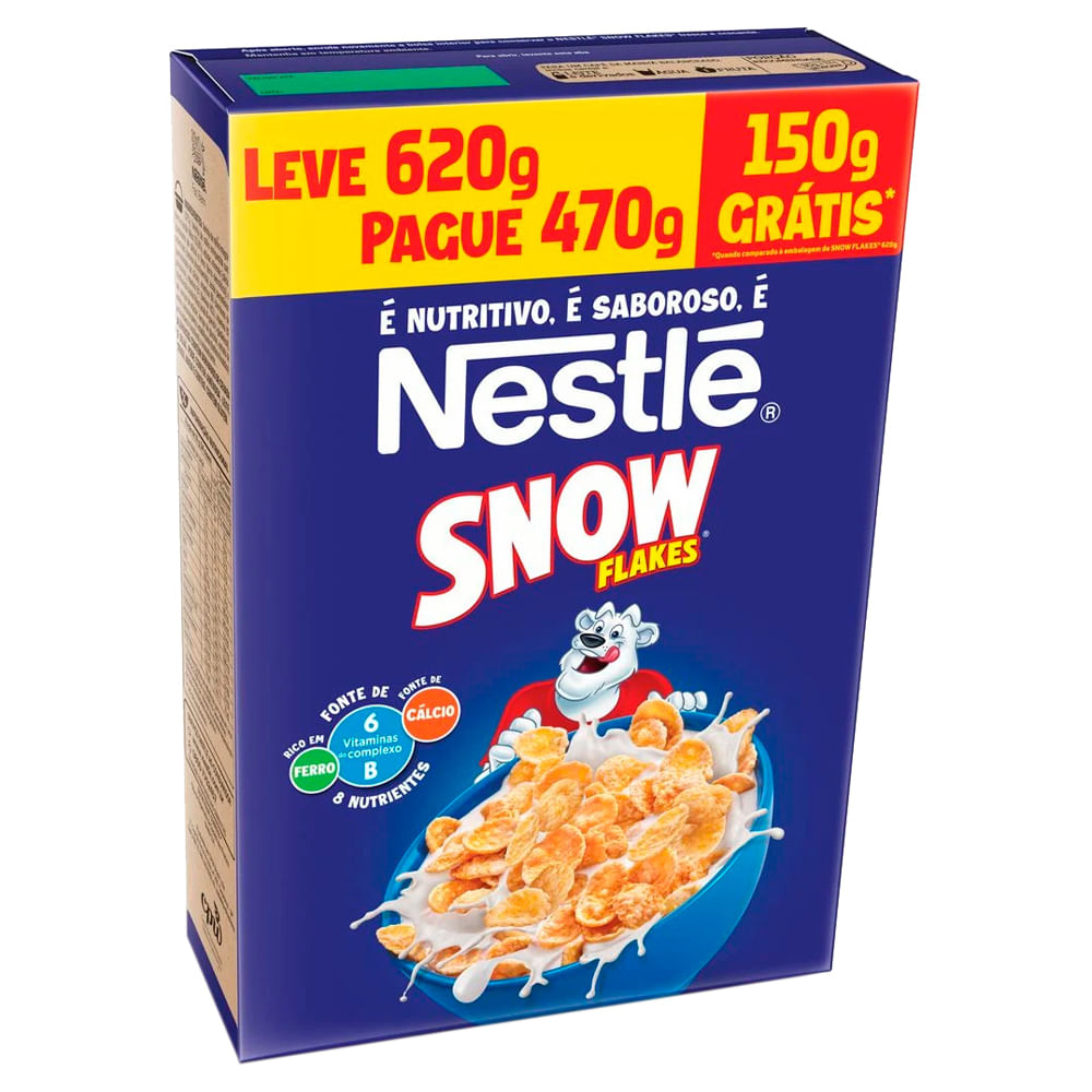 Cereal Matinal Snow Flakes 620g