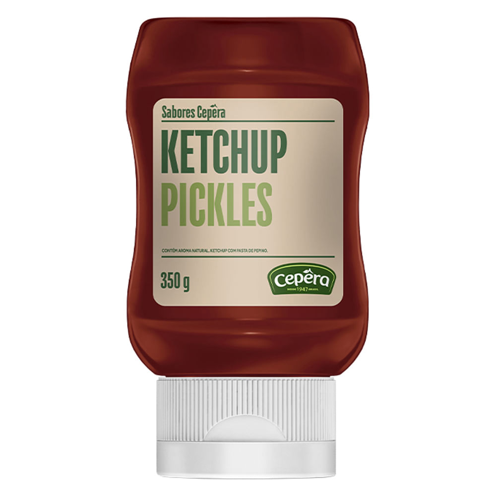 Ketchup Picles Cepêra Squeeze 350g