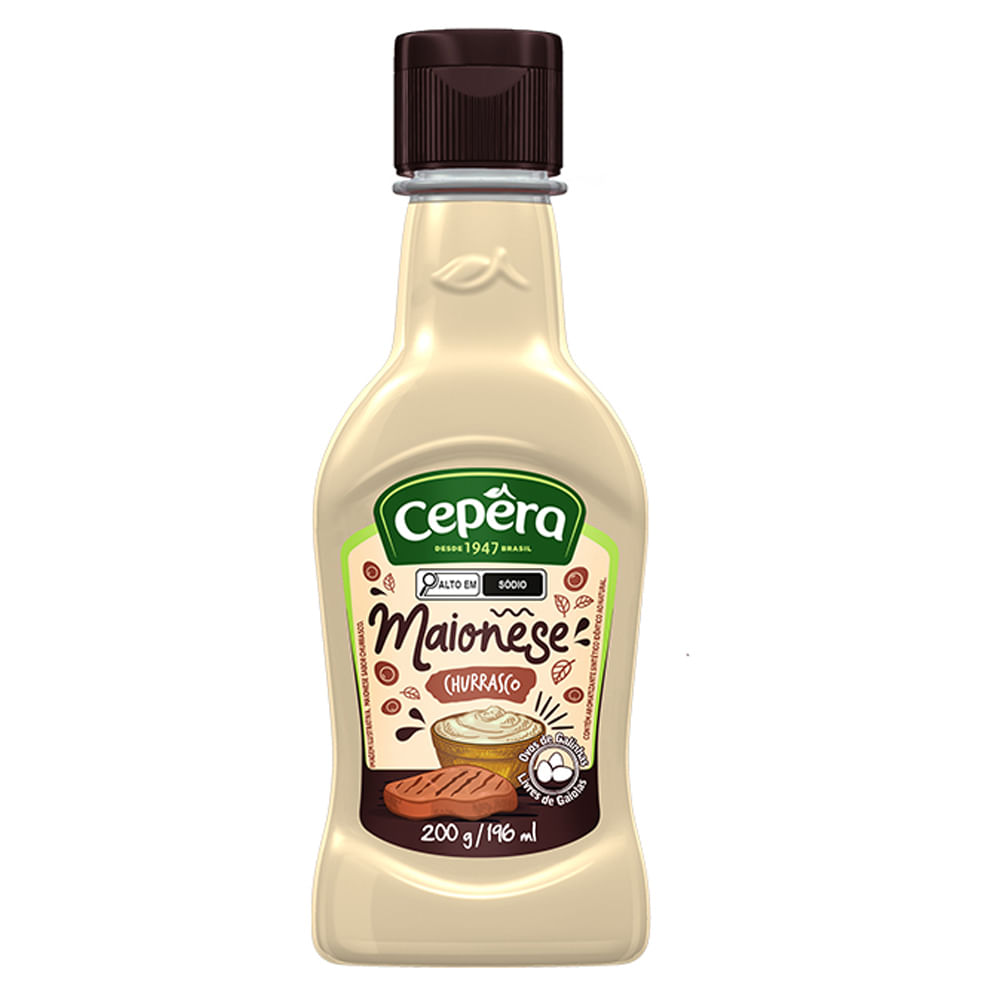Maionese Cepêra Churrasco 200g