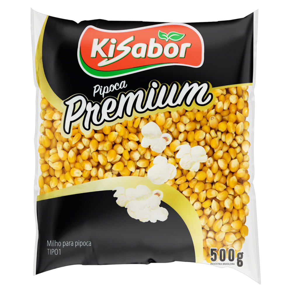 Milho para Pipoca Kisabor Premium 400g