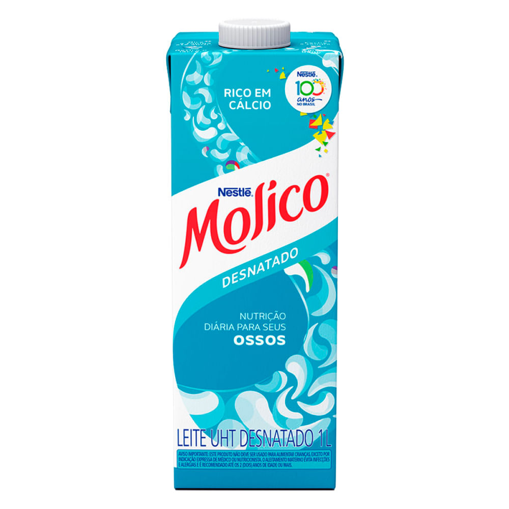 Leite Desnatado Molico 1 Litro