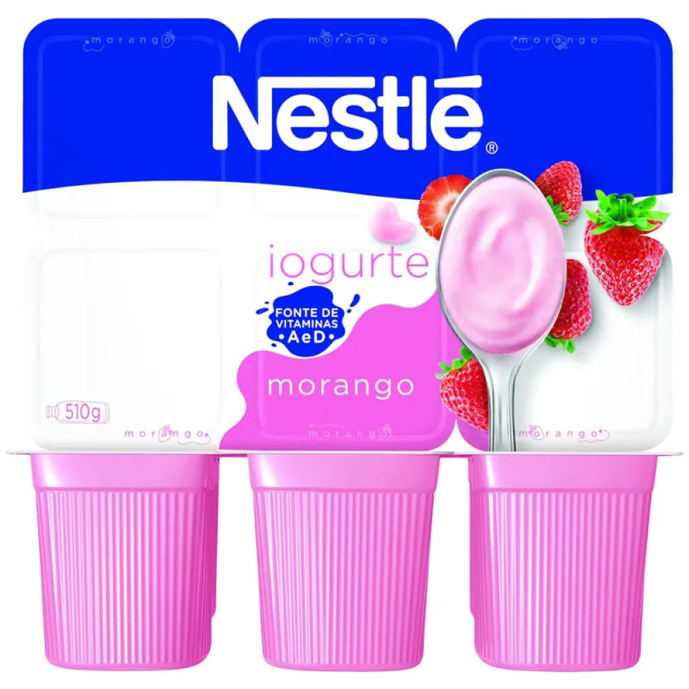 Iogurte Nestlé Morango 510g