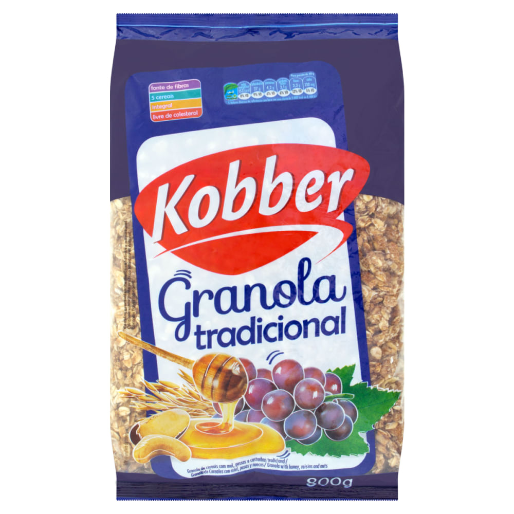 Granola Tradicional Kobber 800g