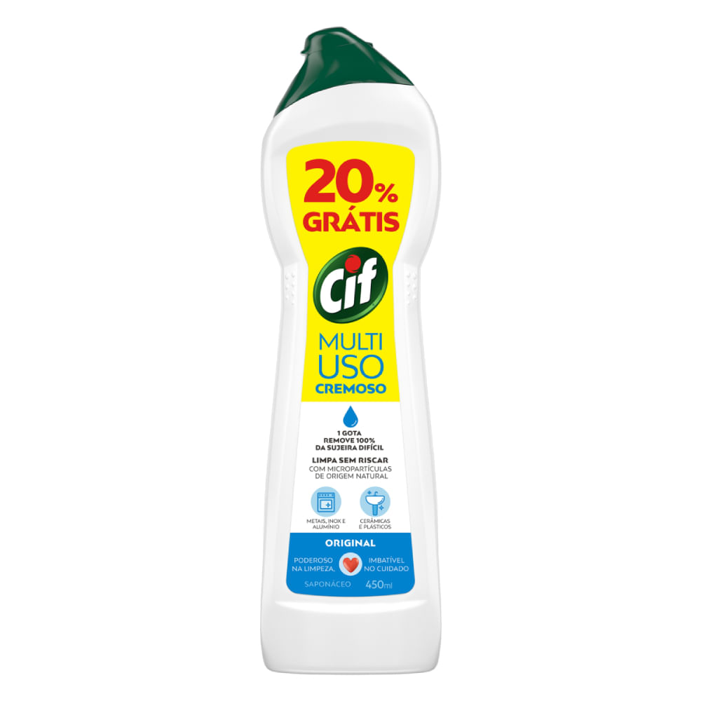 Saponáceo Cremoso Cif Original 450ml