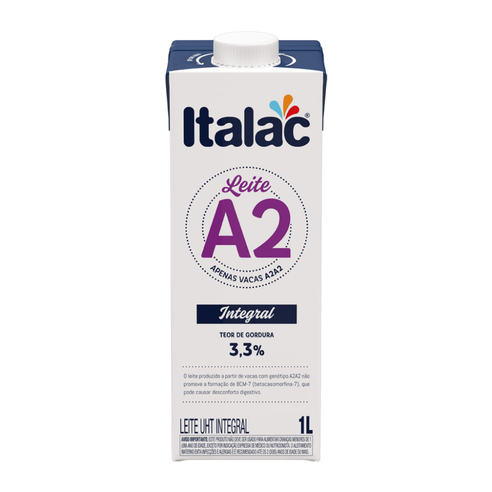 Leite Integral A2 Italac 1 Litro