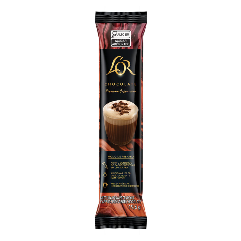 Cappuccino Premium Chocolate L'or 19,6g