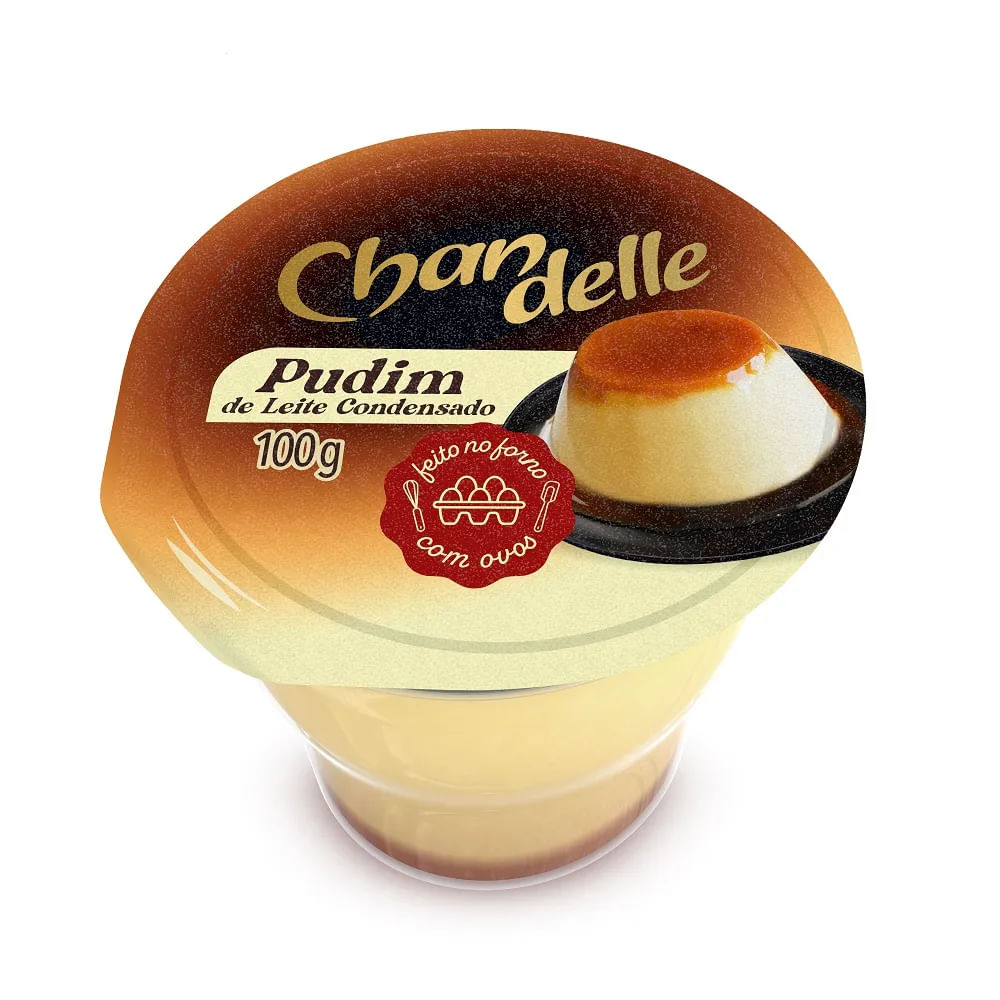Pudim de Leite Condensado Chandelle 100g