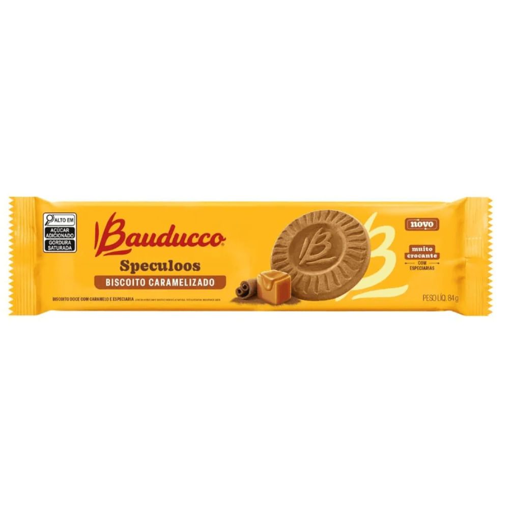 Biscoito Caramelizado Speculoos Bauducco 84g