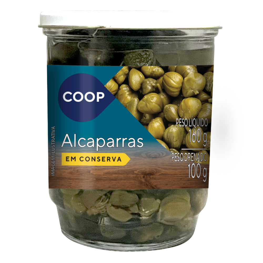 Alcaparra em Conserva Coop 100g