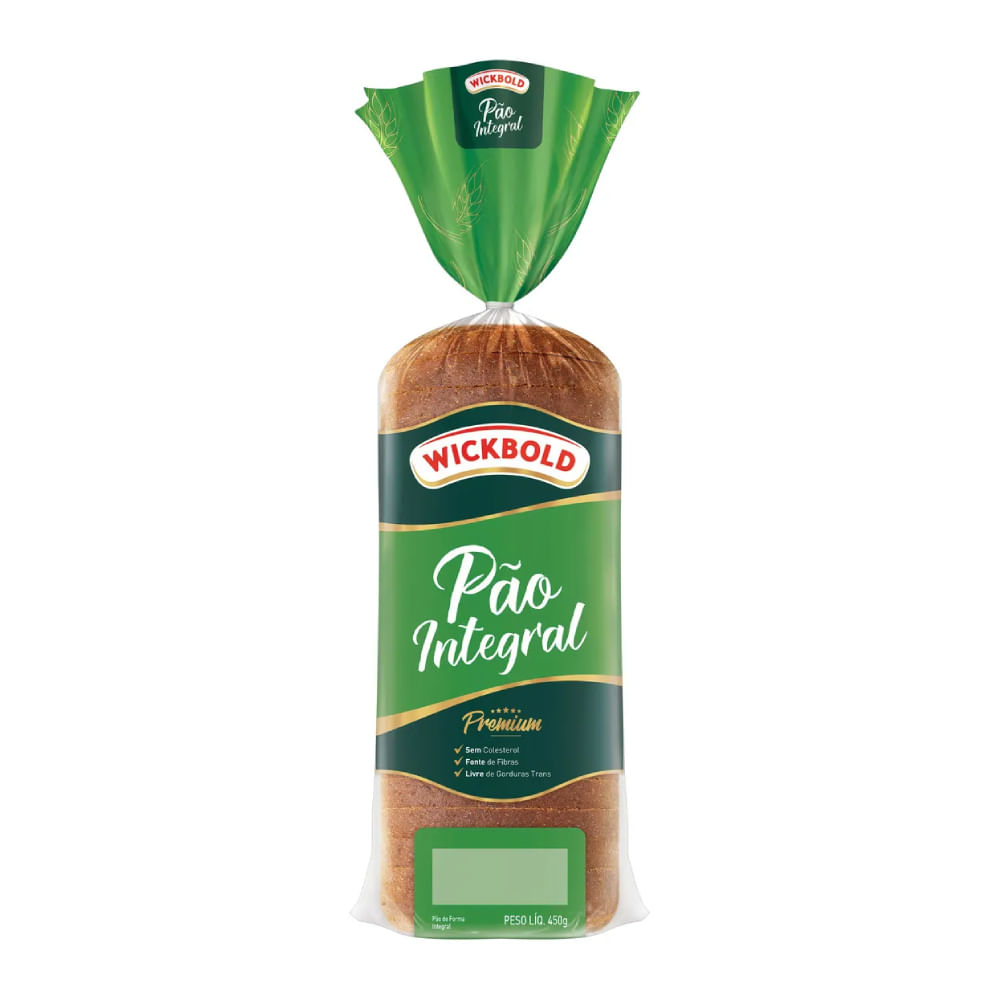 Pão Forma Integral Wickbold 450g