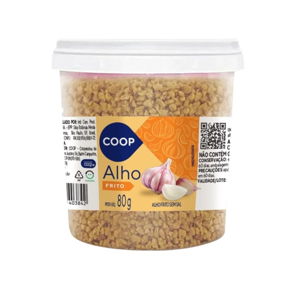 Alho Frito Coop 80G