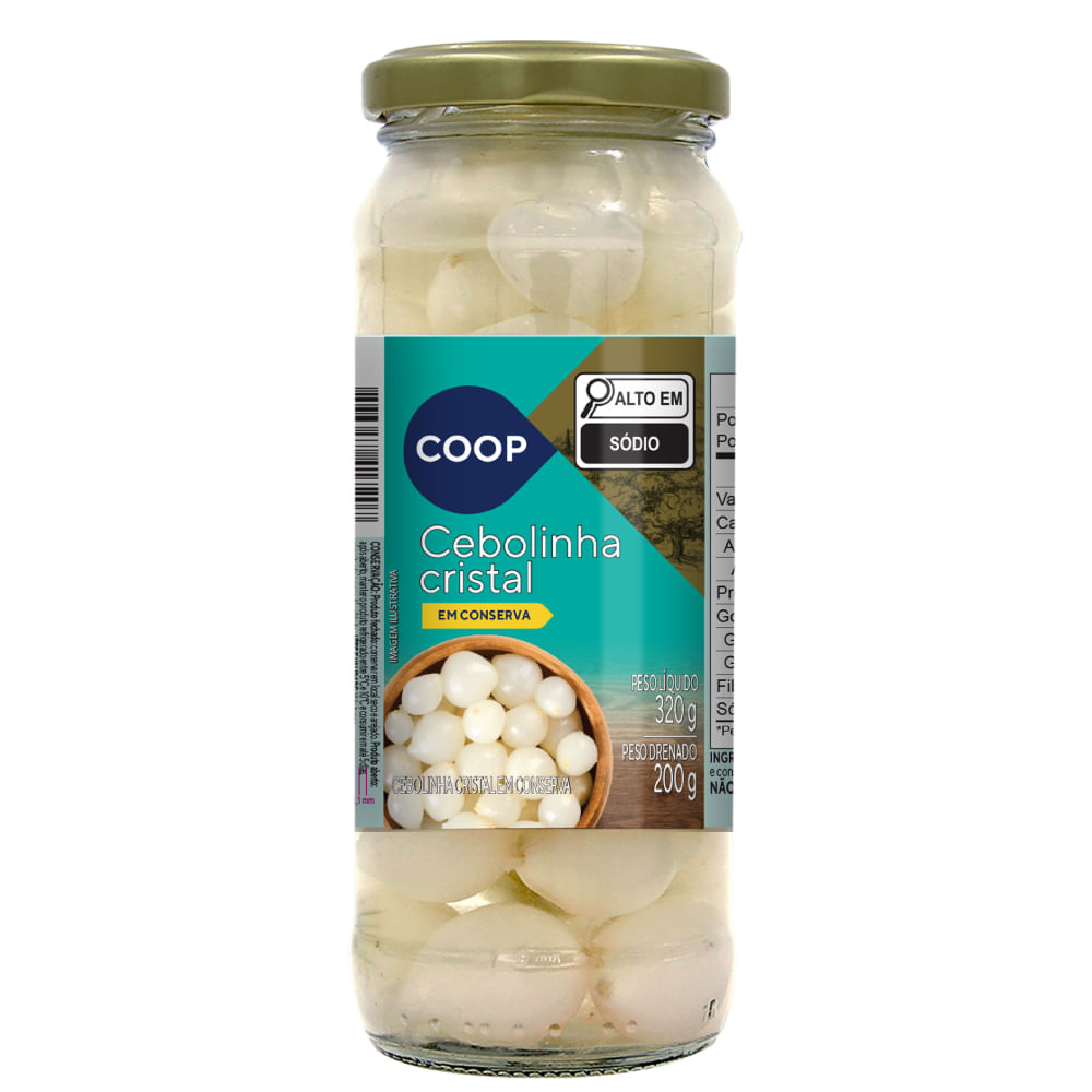 Cebolinha Cristal Coop 200g