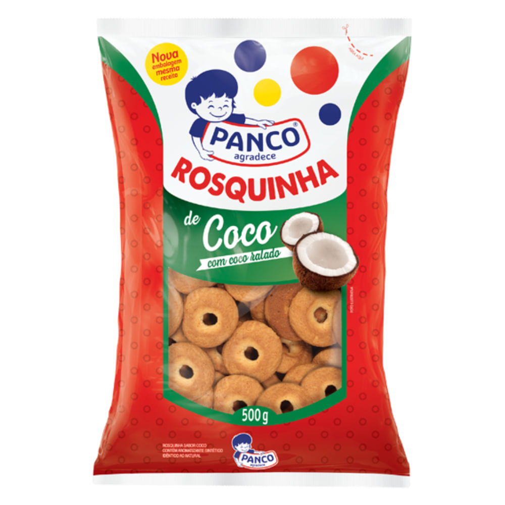 Rosquinha de Coco Panco 500g